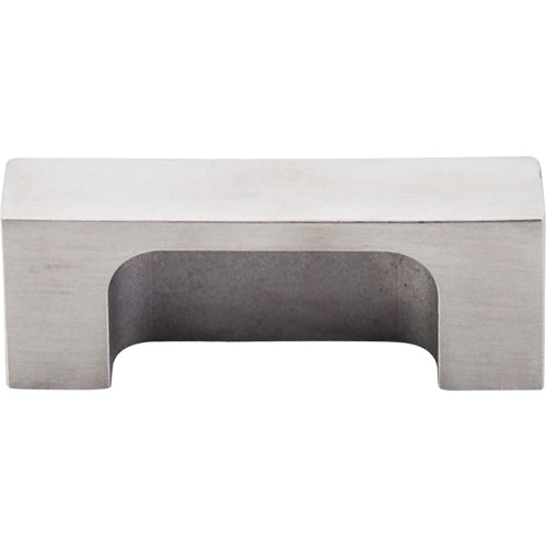 Modern Metro Tab Pull 2in. (cc)  Brushed Stainless Steel