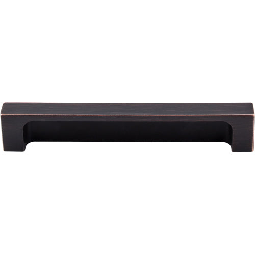 Modern Metro Tab Pull 5in. (cc)  Tuscan Bronze
