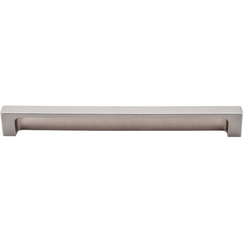 Modern Metro Tab Pull 8in. (cc)  Brushed Satin Nickel