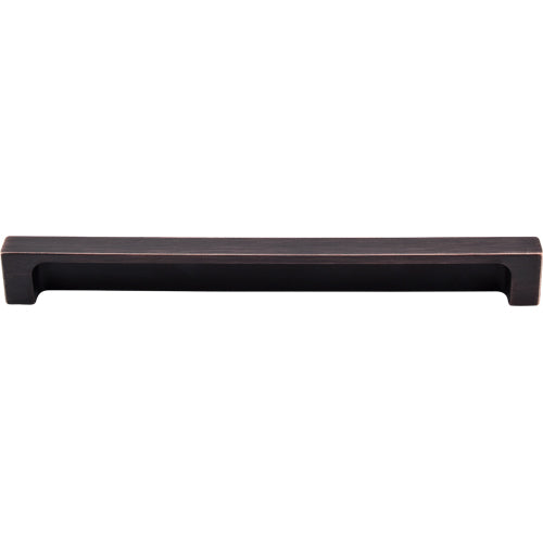 Modern Metro Tab Pull 8in. (cc)  Tuscan Bronze