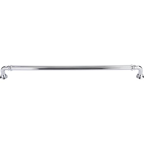 Reeded Pull 12in. (cc)  Polished Chrome