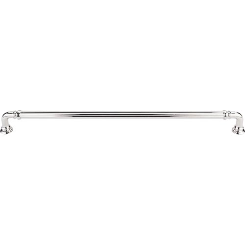 Reeded Pull 12in. (cc)  Polished Nickel