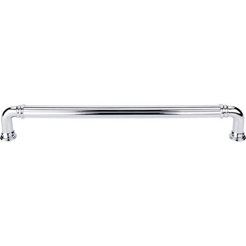 Reeded Appliance Pull 18in. (cc)  Polished Chrome