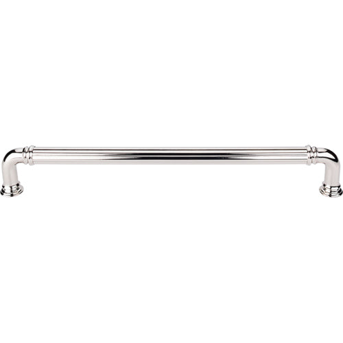 Reeded Appliance Pull 18in. (cc)  Polished Nickel