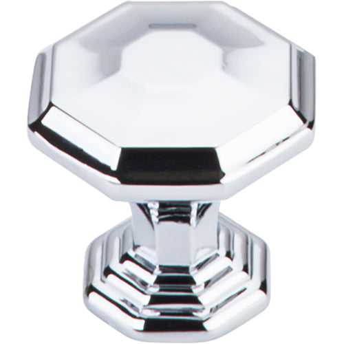 Chalet Knob 1 1/4in.  Polished Chrome