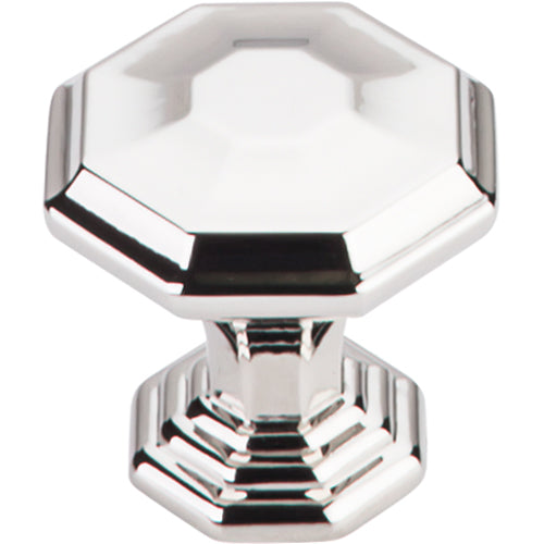 Chalet Knob 1 1/4in.  Polished Nickel