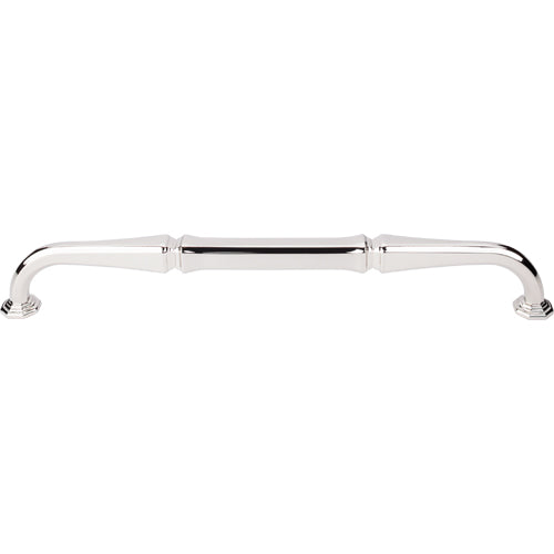 Chalet Appliance Pull 12in. (cc)  Polished Nickel