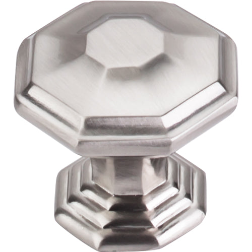 Chalet Knob 1 1/2in.  Brushed Satin Nickel
