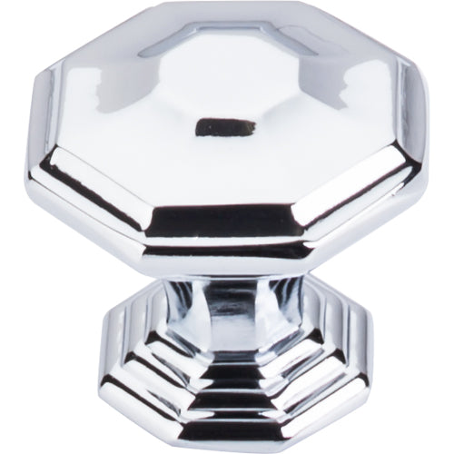 Chalet Knob 1 1/2in.  Polished Chrome