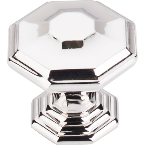 Chalet Knob 1 1/2in.  Polished Nickel