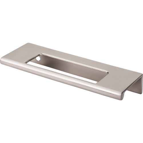 Europa Cut Out Tab Pull 3 3/4in. (cc)  Brushed Satin Nickel