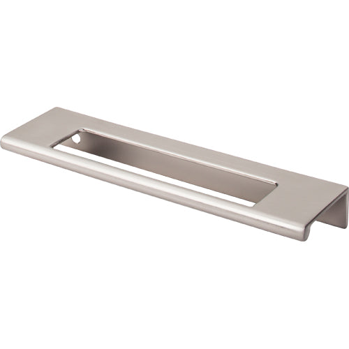 Europa Cut Out Tab Pull 5in. (cc)  Brushed Satin Nickel