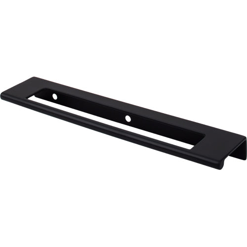 Europa Cut Out Tab Pull 6in. (cc)  Flat Black