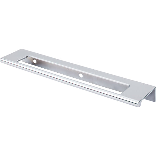 Europa Cut Out Tab Pull 6in. (cc)  Polished Chrome