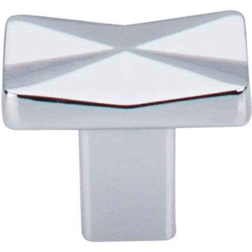 Quilted Knob 1 1/4in.  Polished Chrome