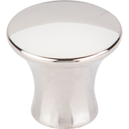 Oculus Round Knob Medium 1 1/8in.  Polished Nickel