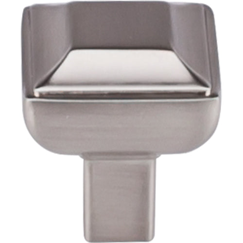 Podium Knob 1in.  Brushed Satin Nickel