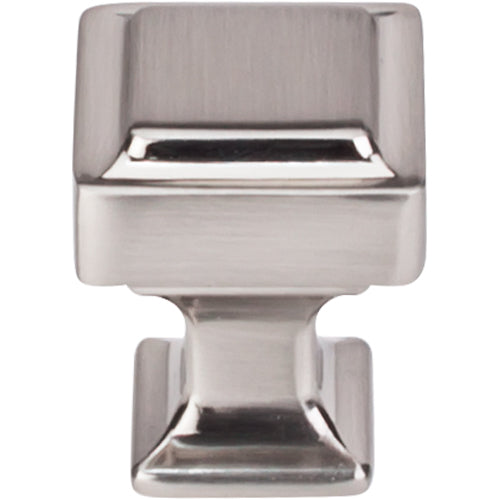 Ascendra Knob 1in.  Brushed Satin Nickel