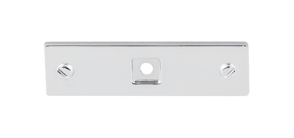 Channing Backplate 3in.  Polished Chrome
