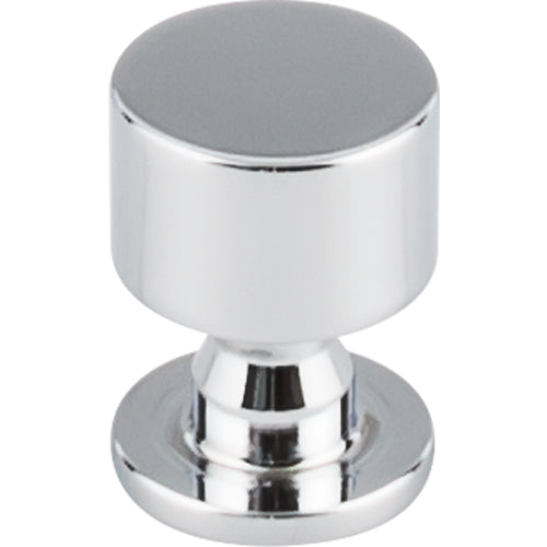 Lily Knob 1in.  Polished Chrome