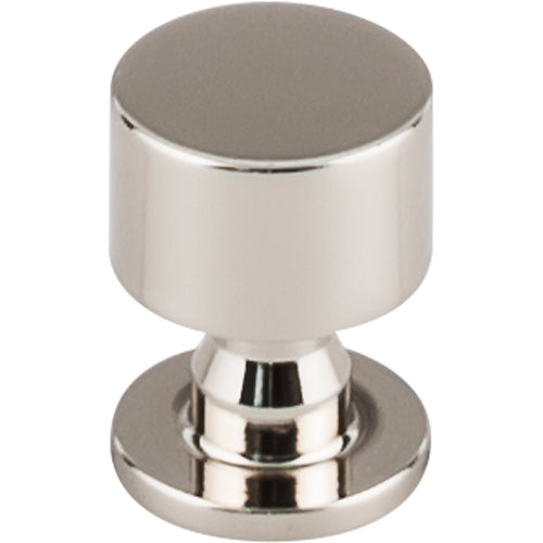 Lily Knob 1in.  Polished Nickel