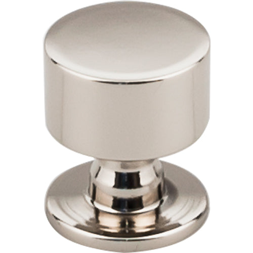 Lily Knob 1 1/8in.  Polished Nickel
