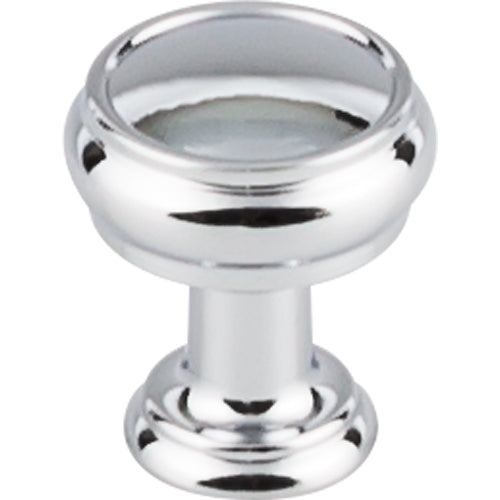 Eden Small Knob  1in.  Polished Chrome