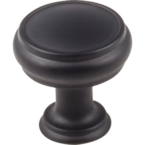 Eden Medium Knob  1 3/16in.  Flat Black