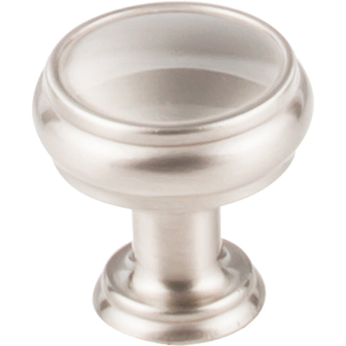 Eden Medium Knob  1 3/16in.  Brushed Satin Nickel