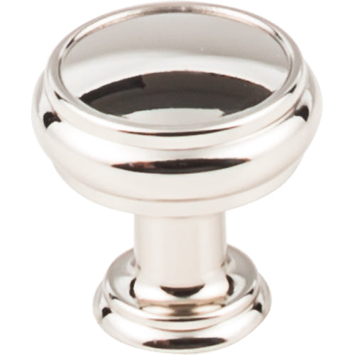 Eden Medium Knob  1 3/16in.  Polished Nickel