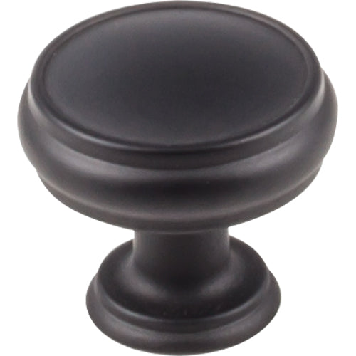 Eden Large Knob  1 3/8in.  Flat Black