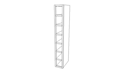 WC642 Wall Wine cubes Cabinets Uptown White (TW)