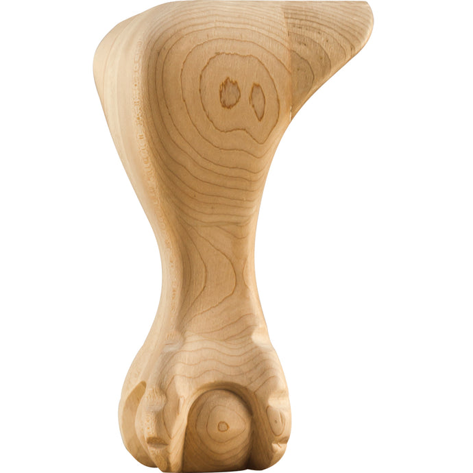 Ball & Claw Traditional Leg-Unfinished (Oak)
