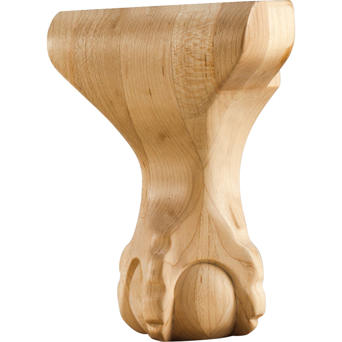Ball & Claw Traditional Leg-Unfinished (Oak)