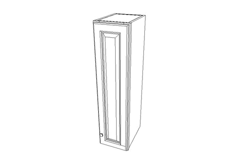 W0930 Wall Single Door Cabinets 30'' Height K-Espresso (KE)
