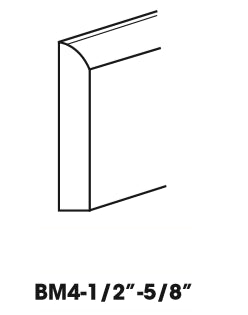 Base Board Molding Ice White Shaker (AW)