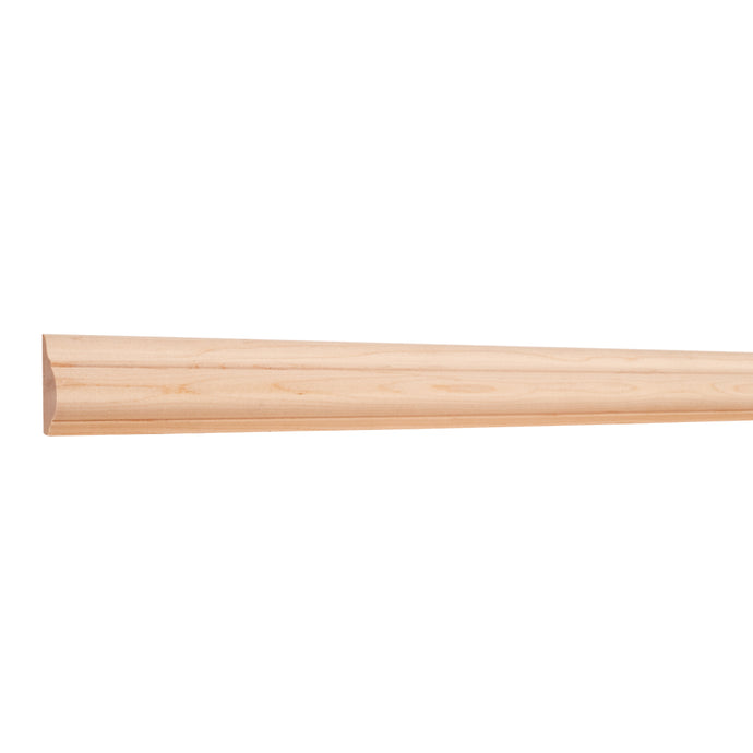 1-1/2in. x 3/4in. Beauty Moulding-Unfinished (Poplar)