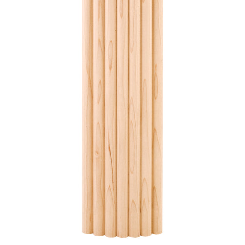 Reed Corner Moulding-Unfinished (Poplar)