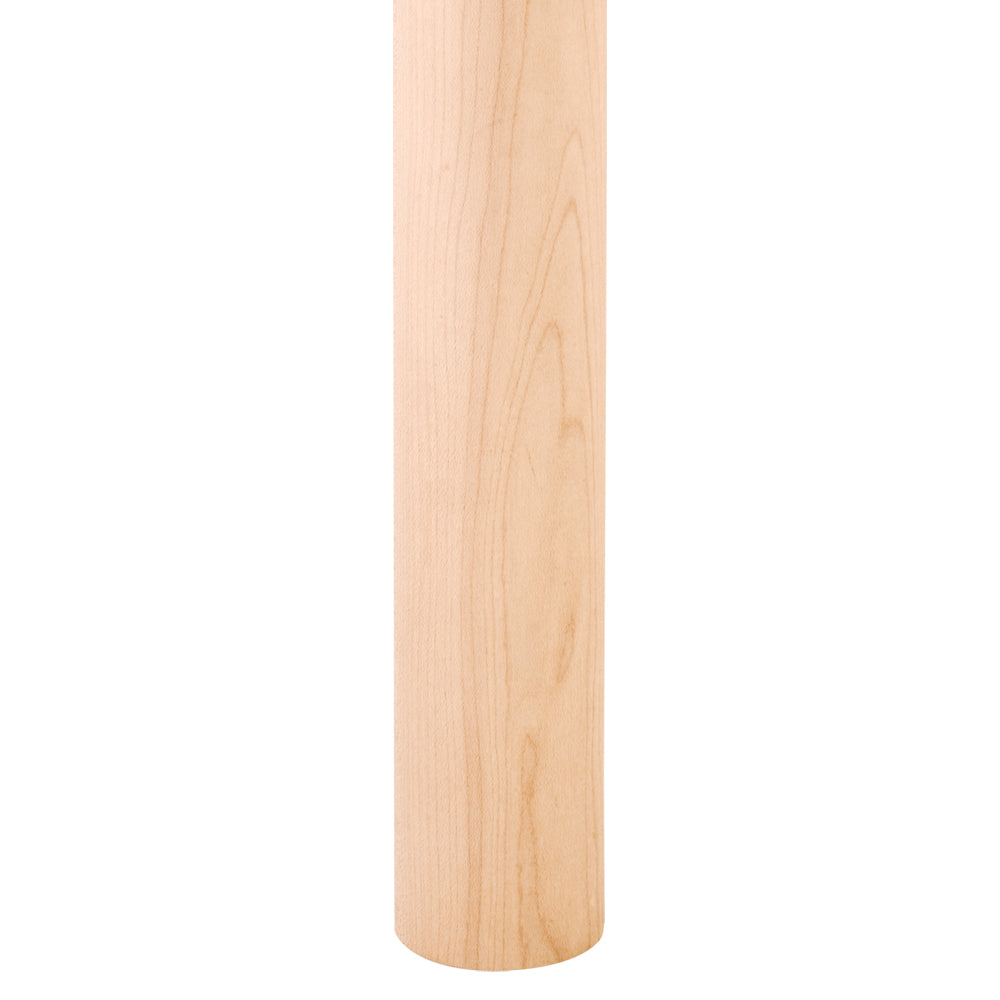 Column Moulding Half Round Dowel Pattern-Unfinished (Hard Maple)
