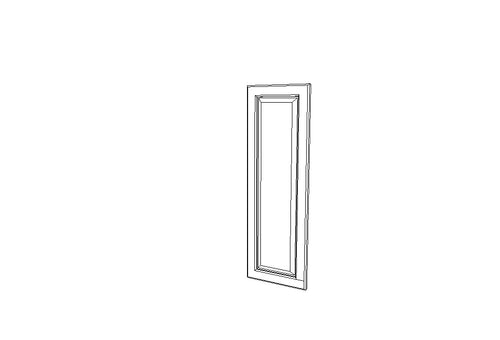 EPW1230D  End Decorative Doors Uptown White (TW)