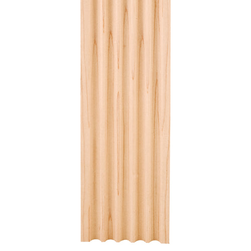 Fluted Moulding -Unfinished (Poplar)