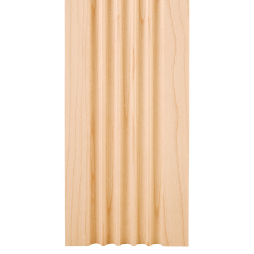 Fluted Moulding -Unfinished (Hard Maple)