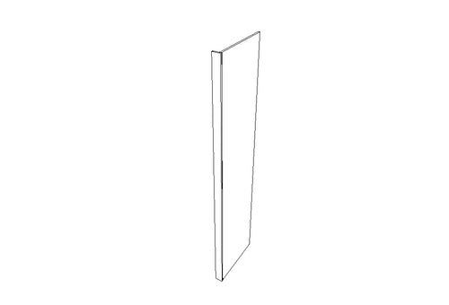 Refrigerator End Panels REP2484(3)-3/4 K-Espresso (KE)