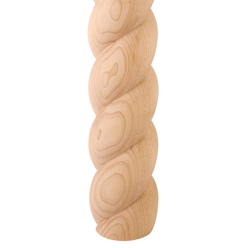 Rope Moulding Half Round -Unfinished (Poplar)
