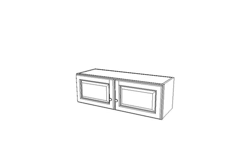 W3612B Wall Double Door Cabinets 12'', High Country Oak Classic (CYOF)